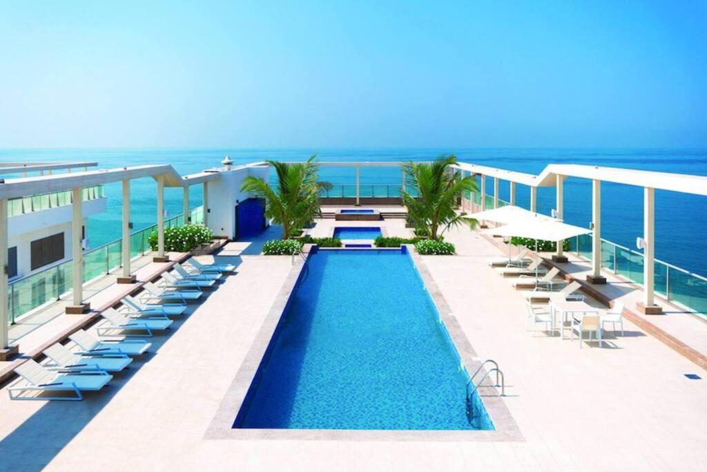 Ocean Whisper Ultra Luxe 1 Bedroom Apartment With A Private Beach - Al Marjan Island Ras al-Khaimah Eksteriør billede